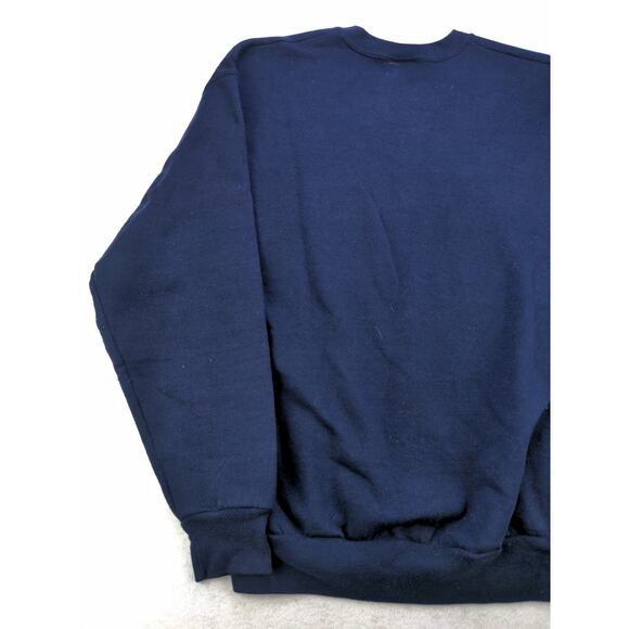 Vintage Jerzees 2001 Presidential Inauguration Pullover Sweatshirt Size L Blue - Picture 6 of 11